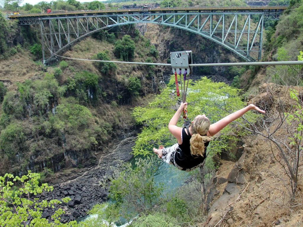 Victoria Falls Bridge Slide