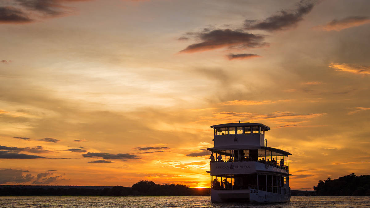 African Queen sunset boat experience