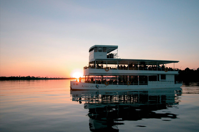 African Queen Cruises on the Zambezi River